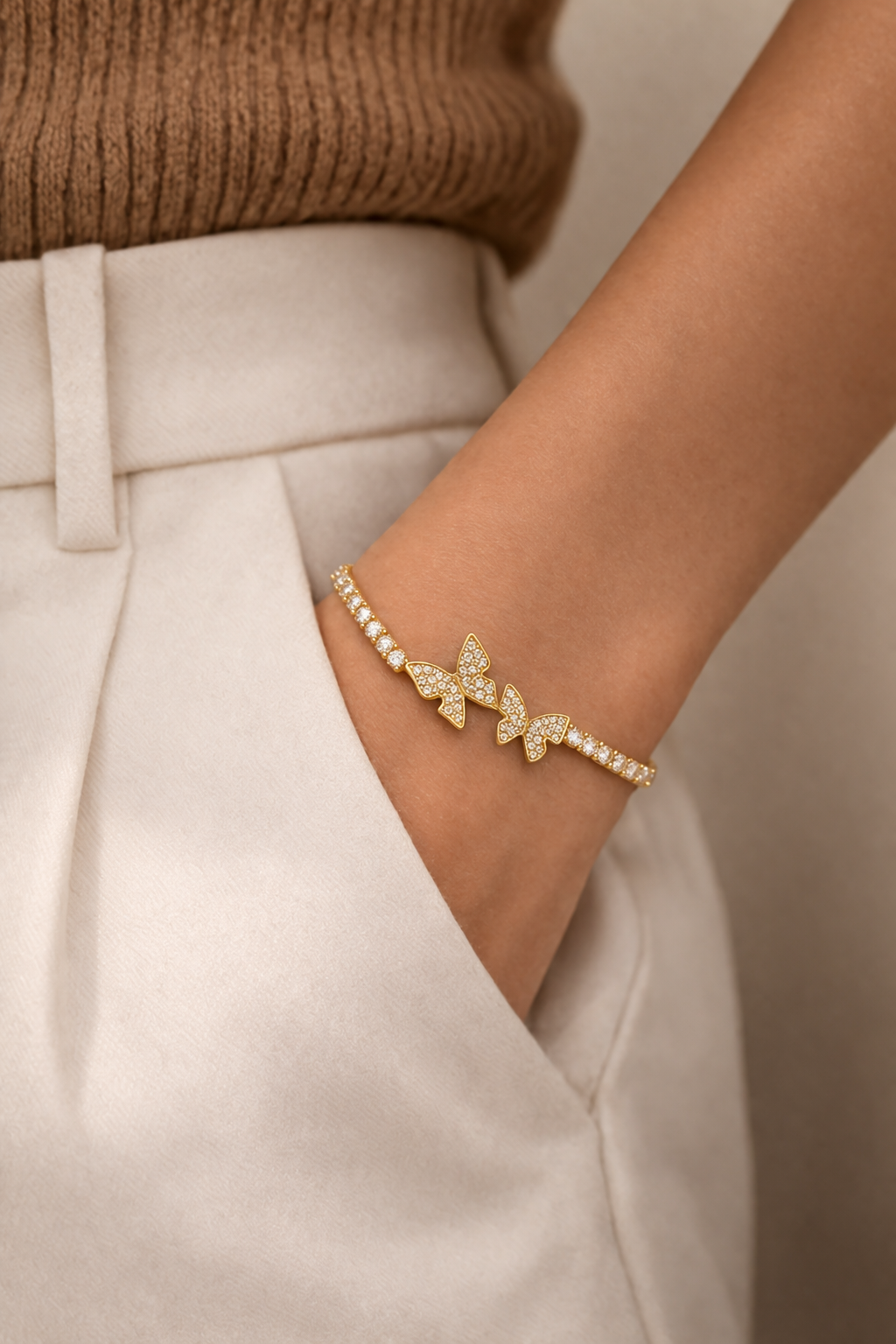 Double Butterfly bracelet